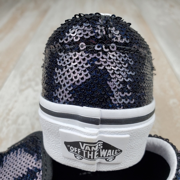 Vans Classic Slip On Micro Sequins Black - Picture 7 of 9